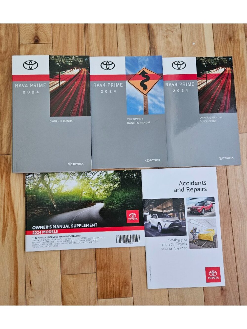2024 TOYOTA RAV4 PRIME Owner's Manual & Multimedia